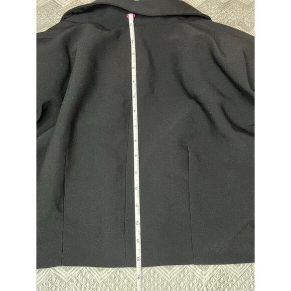 Belluci Black Women’s Cropped Blazer Office Siren Corpcore Office Work Wear - Picture 5 of 9